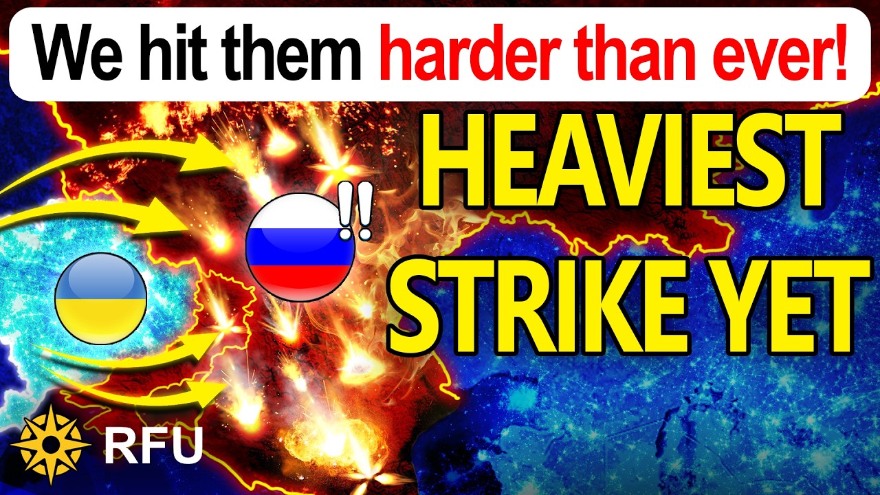 Ukraine executes its most intense four‑day missile campaign against Russia