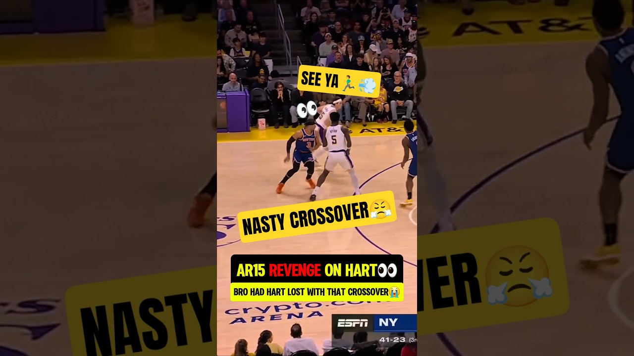Austin Reaves had Josh Hart LOST😭