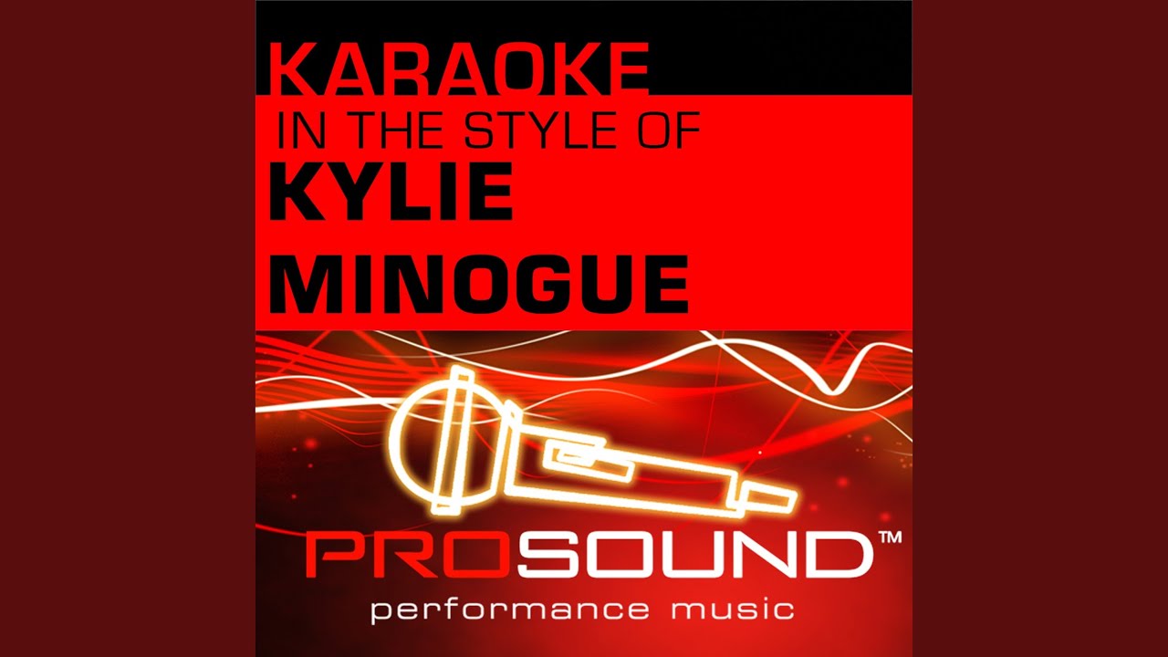 Can't Get You Out Of My Head (Karaoke With Background Vocals) (In the style of Kylie Minogue)