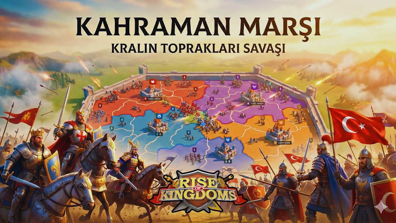 Rise of Kingdoms - [2897] KRALIN TOPRAKLARI! - YILDIZ ? ⭐⭐⭐