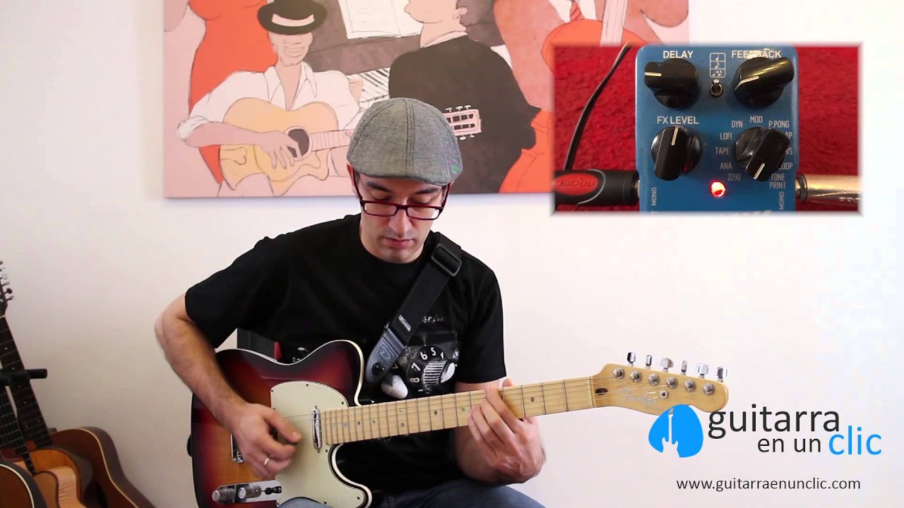 Cómo usar un pedal de delay en guitarra. M1C12