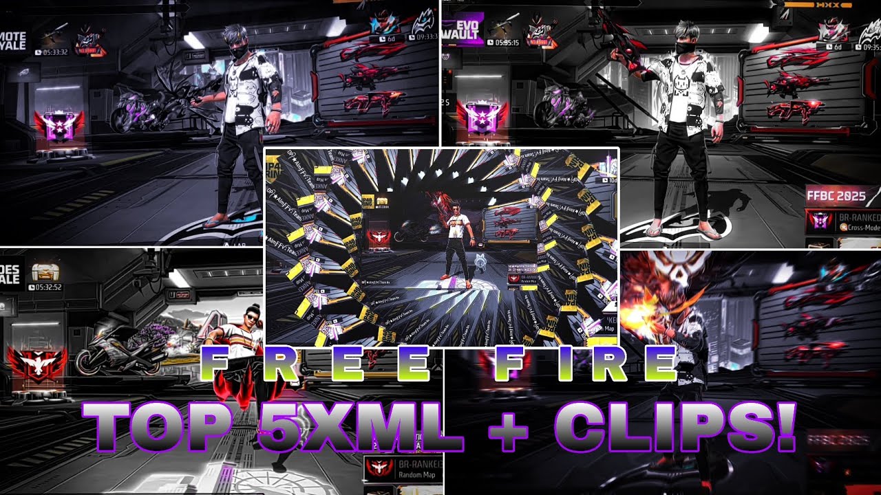 Free fire Top 5 Best Xml+ CliVideo😎😱 I Preset by AlightMotion | ROBIN KAGA