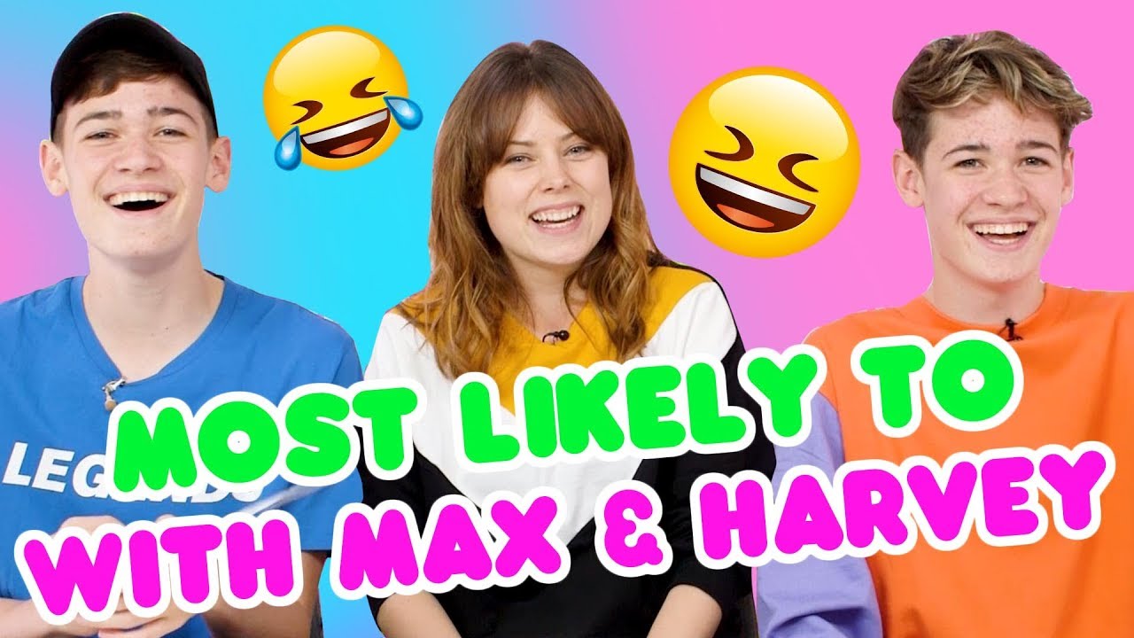 😂 MOST LIKELY TO... | With Max & Harvey 💕
