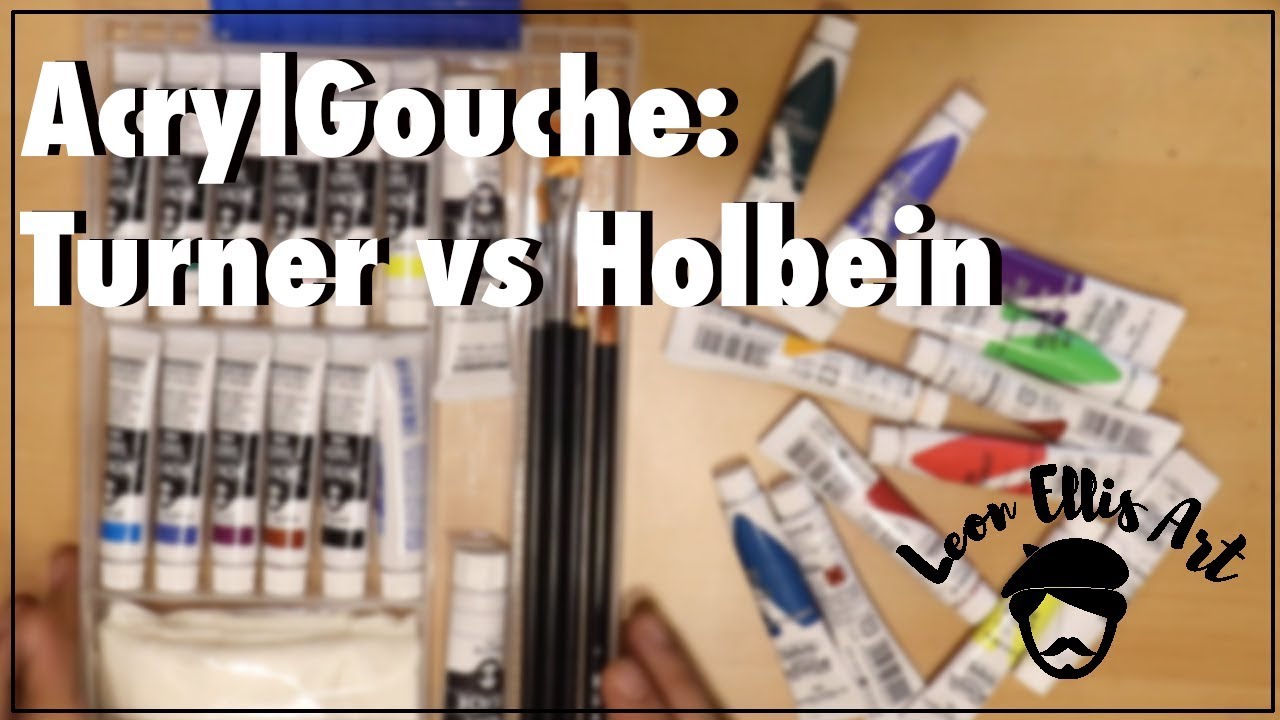 Acrylic Gouache: Turner vs Holbein