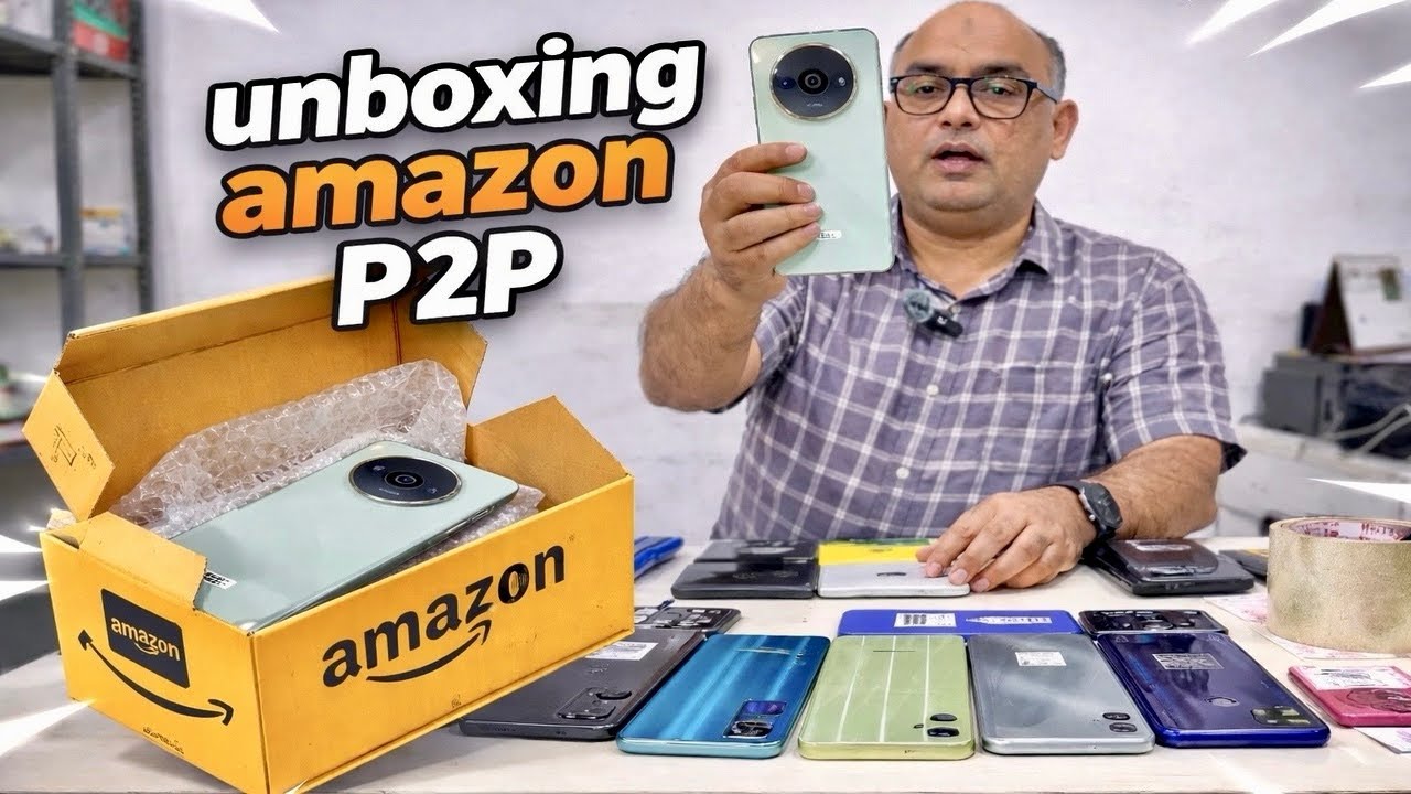 Amazon P2P Pack to Pack Unboxing 📦 | 4G Phones Under ₹2999 🔥 chennai Wholesale