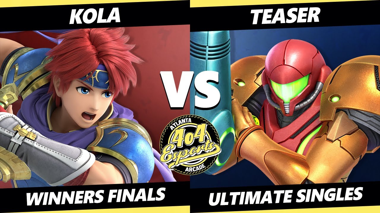 4o4 Smash Night 54 Winners Finals - Kola (Roy, Wolf) Vs. Teaser (Samus) SSBU Ultimate Tournament