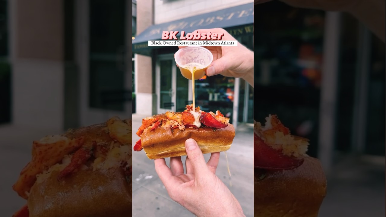 The BEST Seafood Restaurant in Atlanta GA? Crazy Good Lobster Rolls & Fried Shrimp🔥