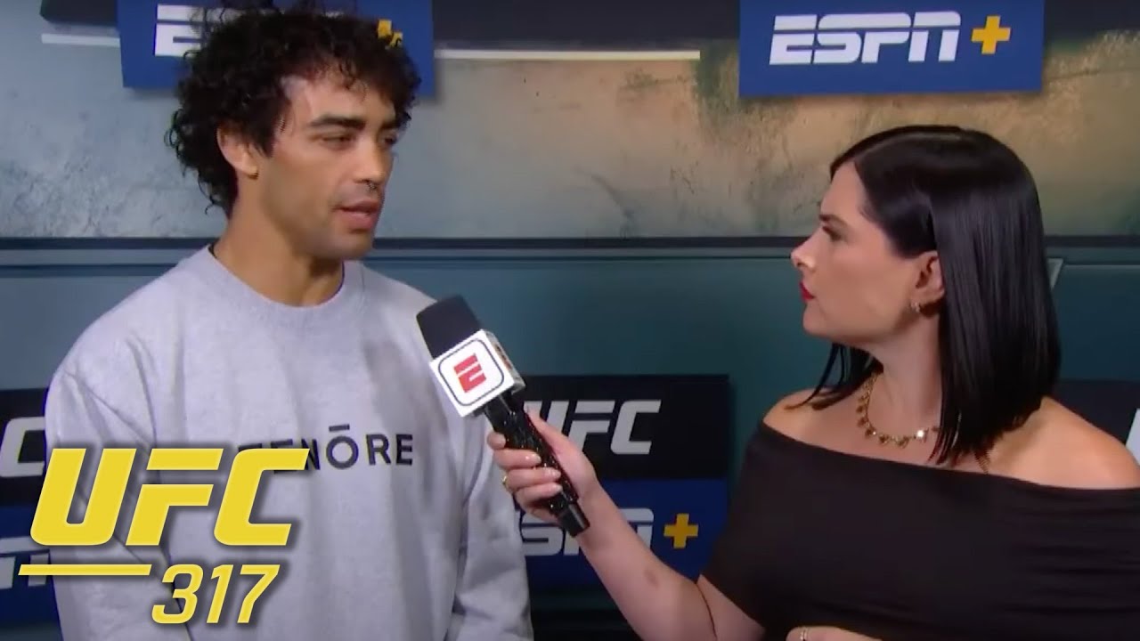 Payton Talbott says he has 'plenty to learn' after win over Felipe Lime at #UFC317 | ESPN MMA