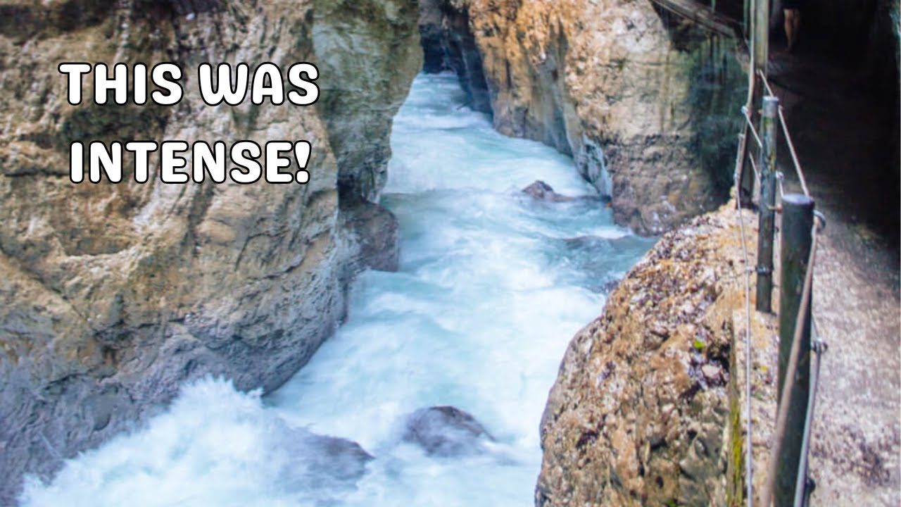 Walking Through Partnach Gorge 🇩🇪 | Raw Nature in the Bavarian Alps
