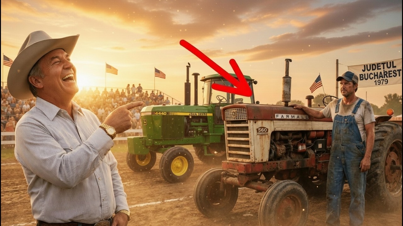 Pariază 10.000 $: John Deere vs „Junkyard Farmall” — Toți au văzut cum pierde