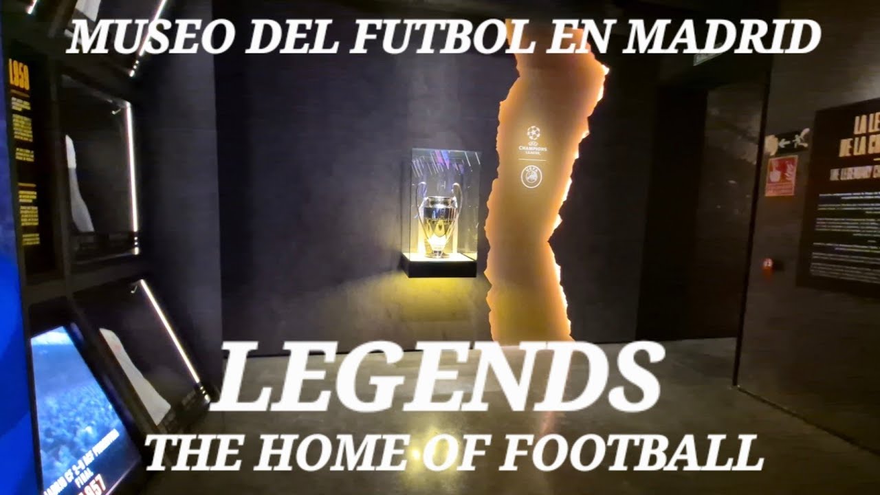 LEGENDS, MUSEO DEL FUTBOL EN MADRID. LEGENDS, FOOTBALL MUSEUM IN MADRID. LEGENDEN, FUSSBALLMUSEUM.