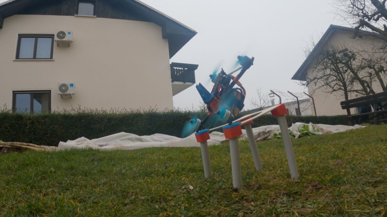 building launch pad for fpv dron