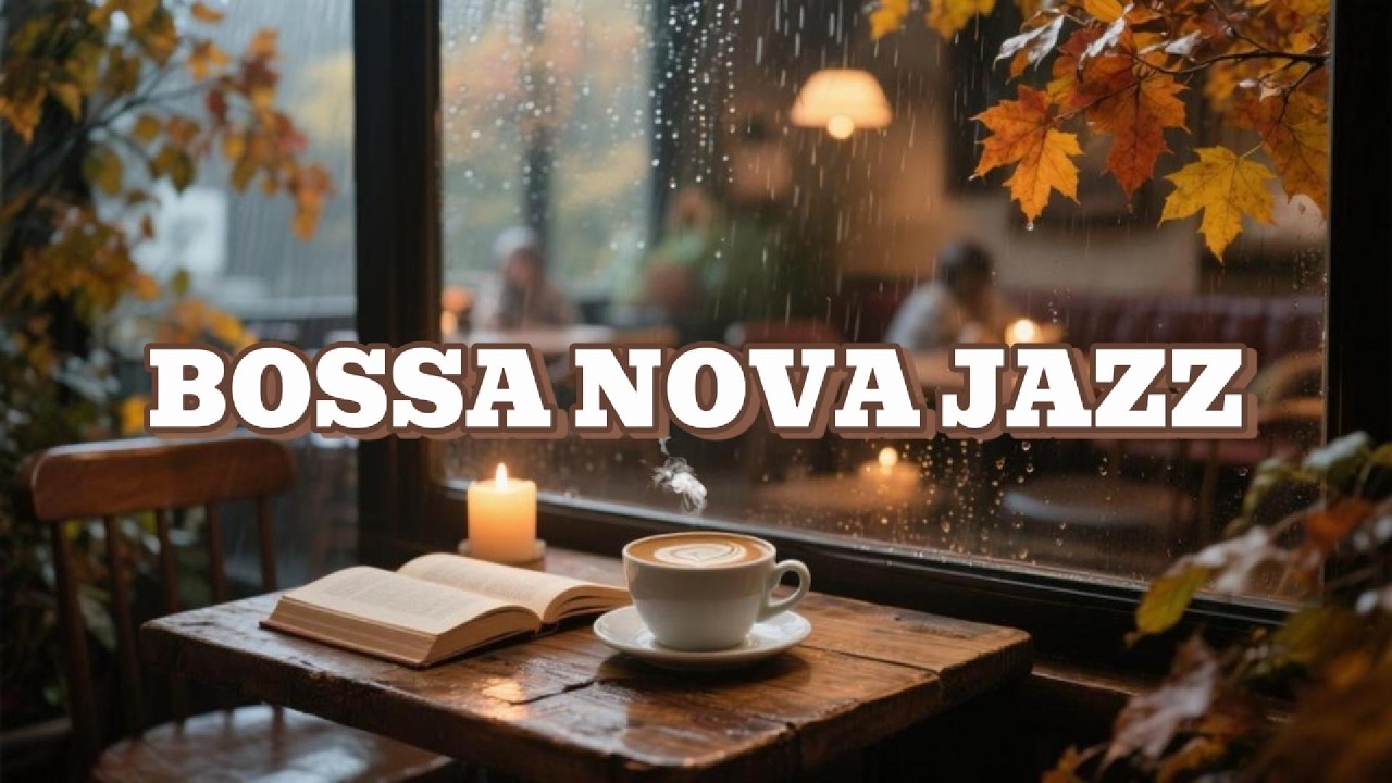 Rainy Day Cafe ☔ Soft Piano & Jazz Ambience for Focus and Relaxation