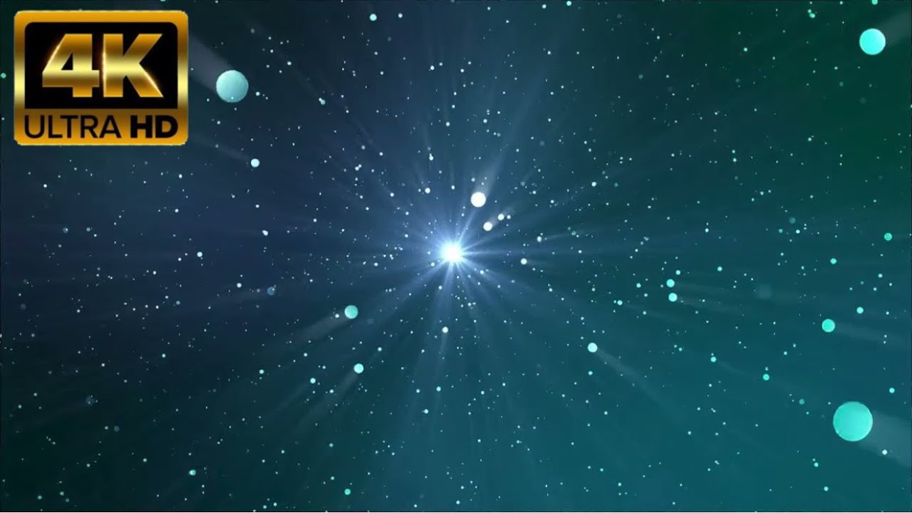 Rays Particles Light Background | 40 Min Seamless Loop 4K