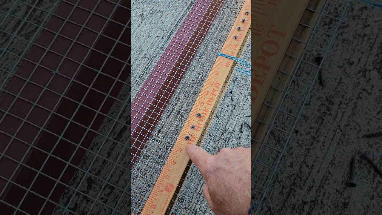 Hardware Cloth:  How I Stretched and Attached