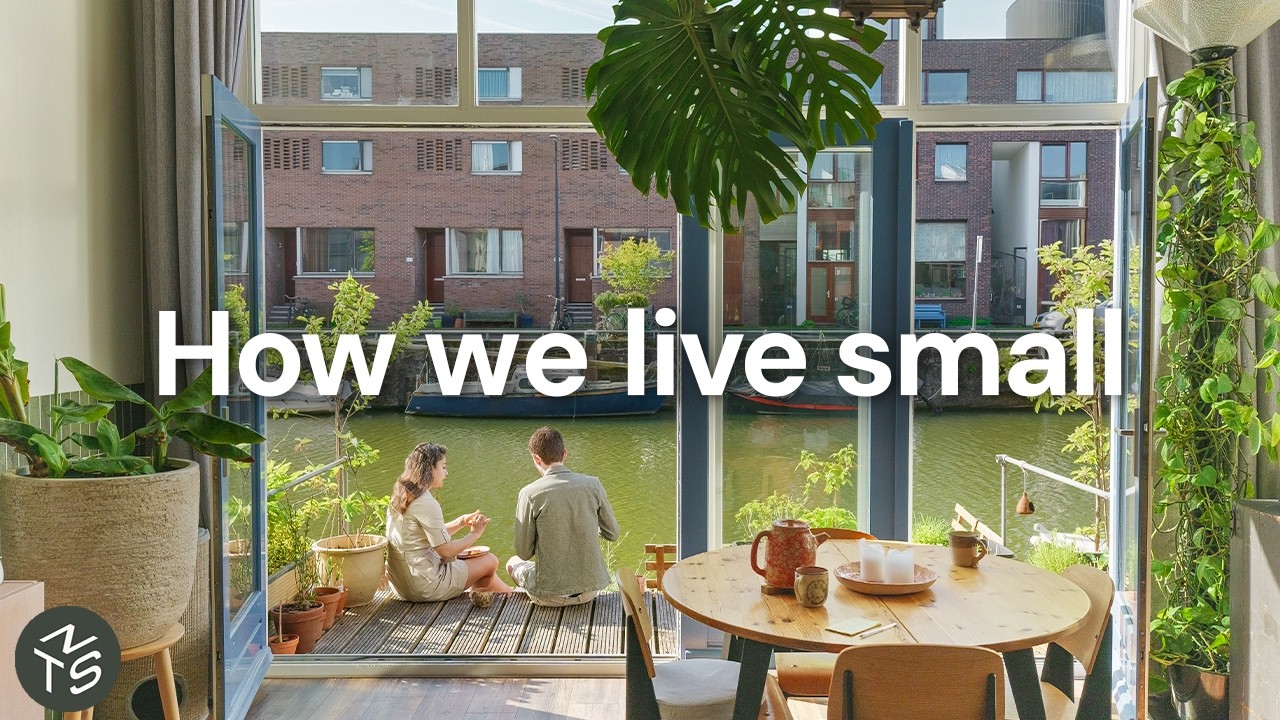 How an Amsterdam Couple Live in Their Small DIY Loft, 45sqm/484sqft