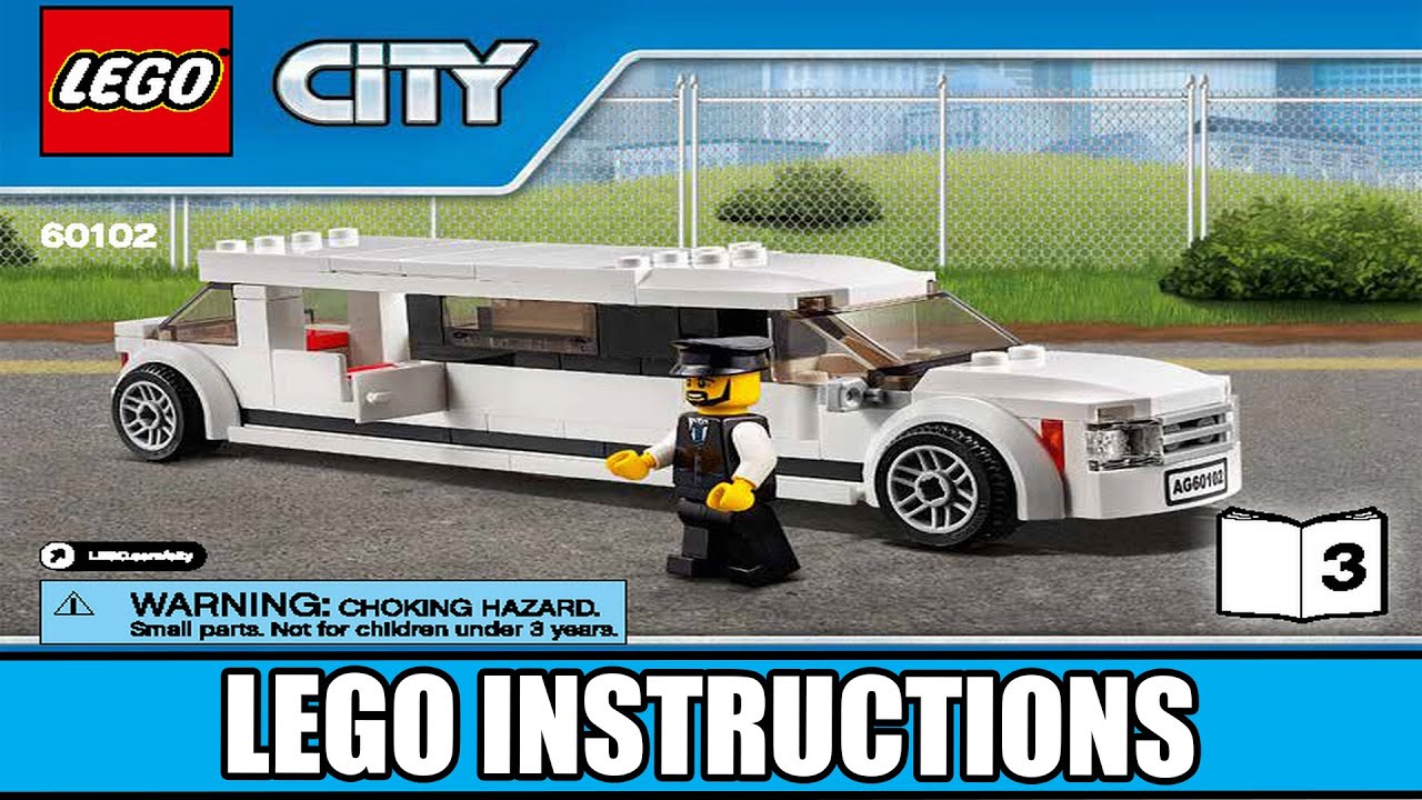 LEGO Instructions | City | 60102 | Airport VIP Service (Book 3)