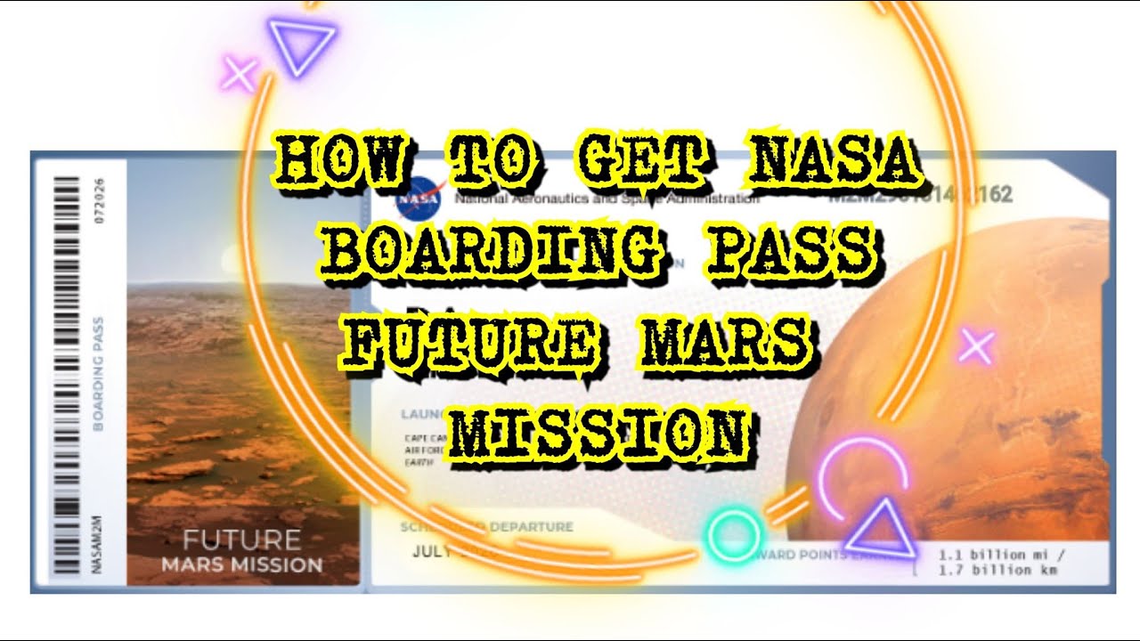 HOW TO SEND YOUR NAME TO MARS || PAANO MAKAKUHA NG NASA BOARDING PASS TO PLANET MARS