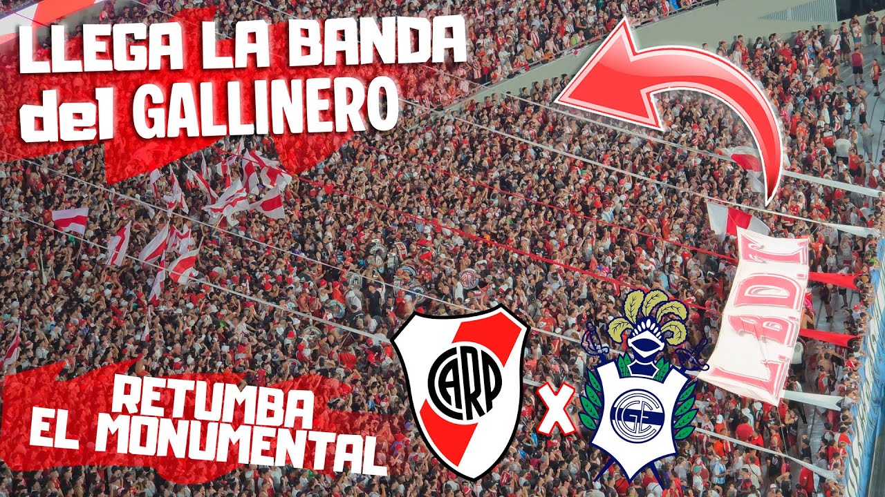 🔝LLEGA LA BANDA del GALLINERO– RETUMBA El Monumental 🥁