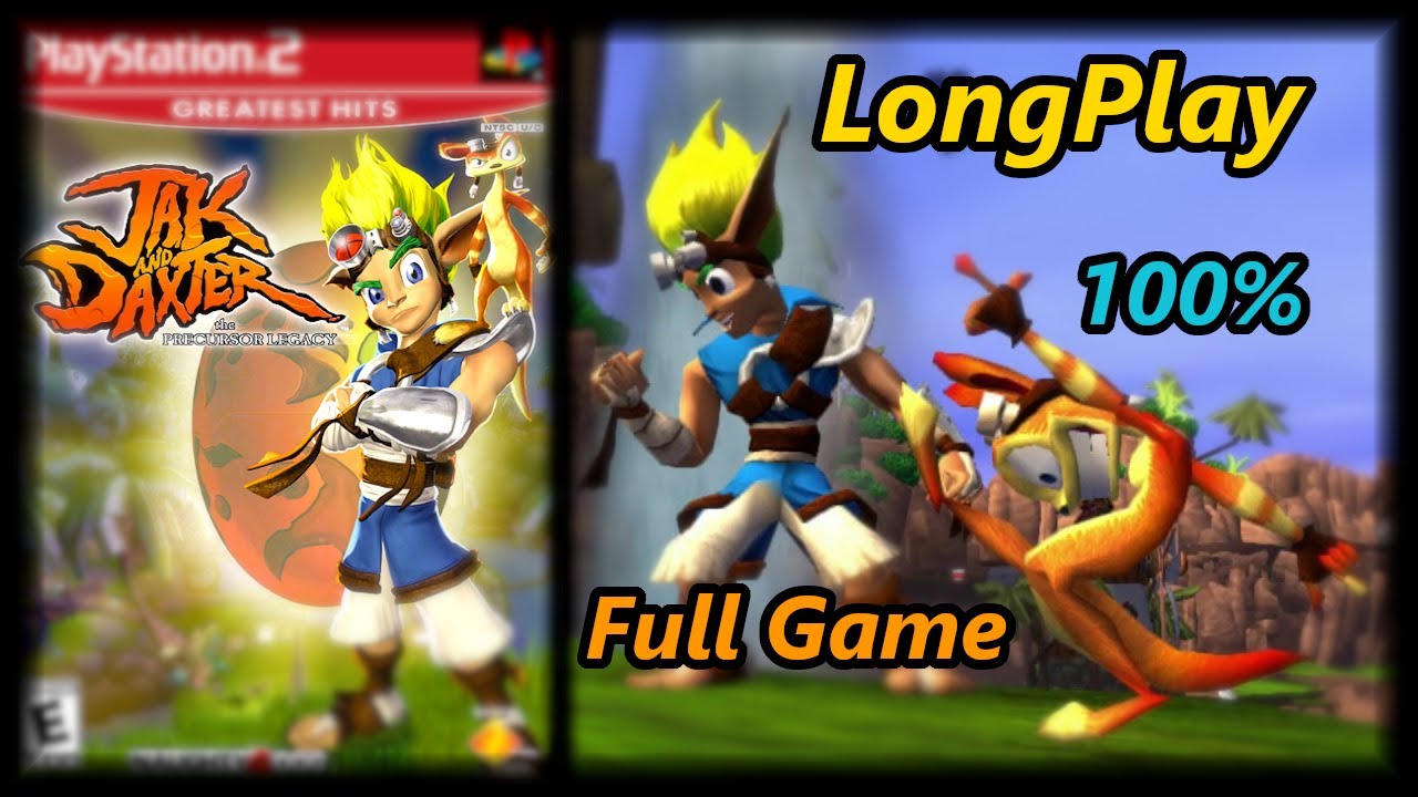 Jak and Daxter: The Precursor Legacy - Longplay 100% Full Game Walkthrough (No Commentary)