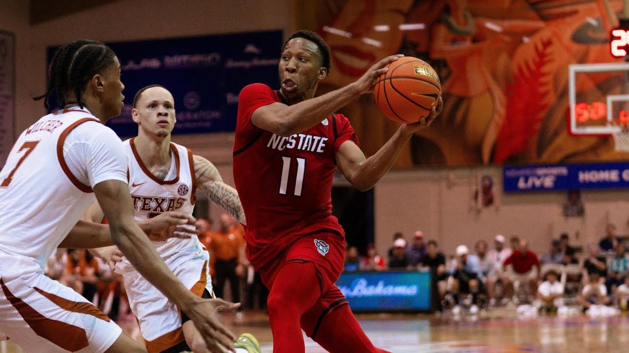 2025.11.26 #23 NC State Wolfpack vs Texas Longhorns Men's Basketball