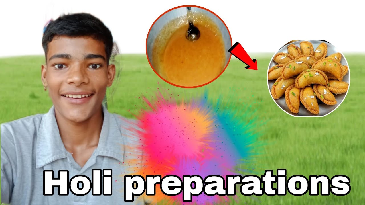Holi ki taiyaari shuru hogayi 😱 