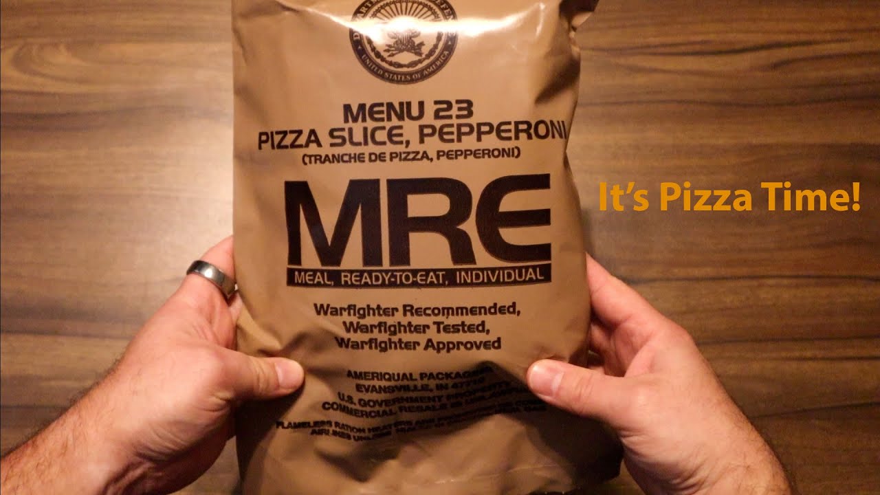 Обзор MRE в США | Меню № 23 | Кусок пиццы с пепперони