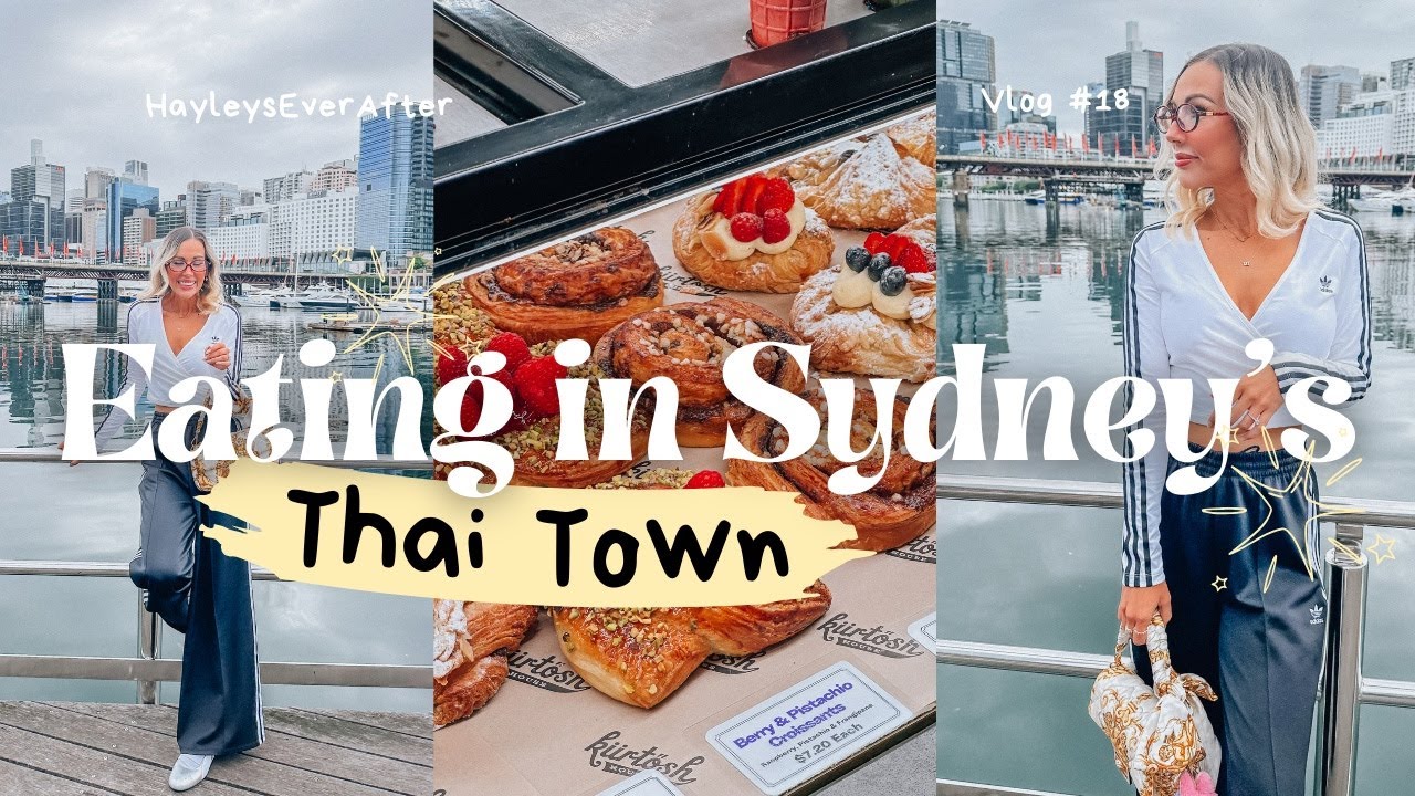 Eating in Sydney's Thai Town 🏙️☕️ Darling Harbour, Markets, Sydney Food, Food Review, Haymarket