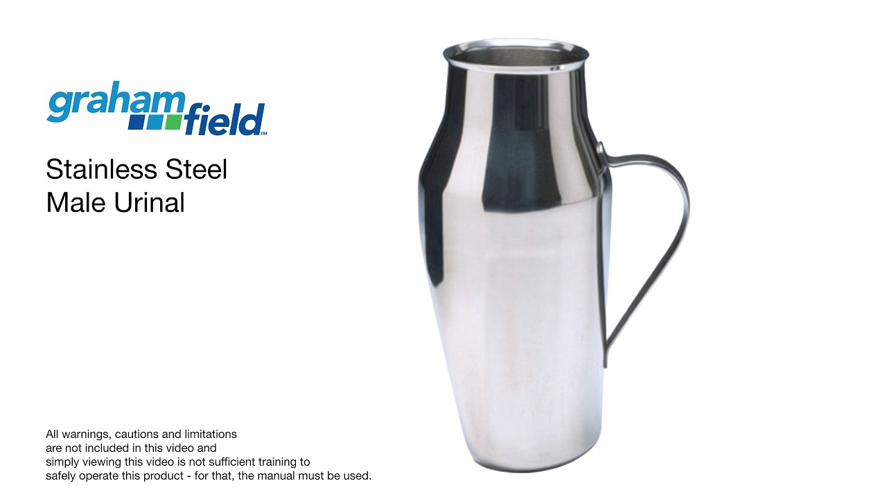 Graham-Field&trade; Stainless Steel Male Urinal