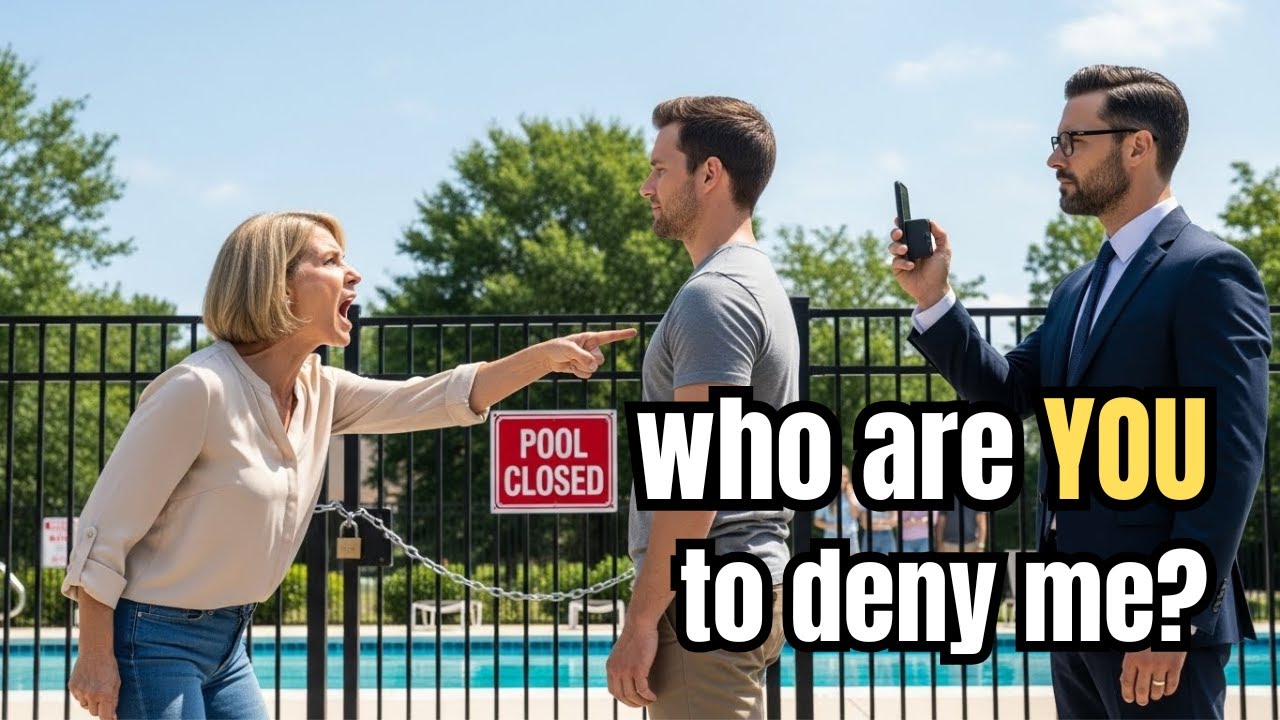 HOA Karen Dialed 911 After I Denied Pool Access—My Lawyer Recorded Everything!