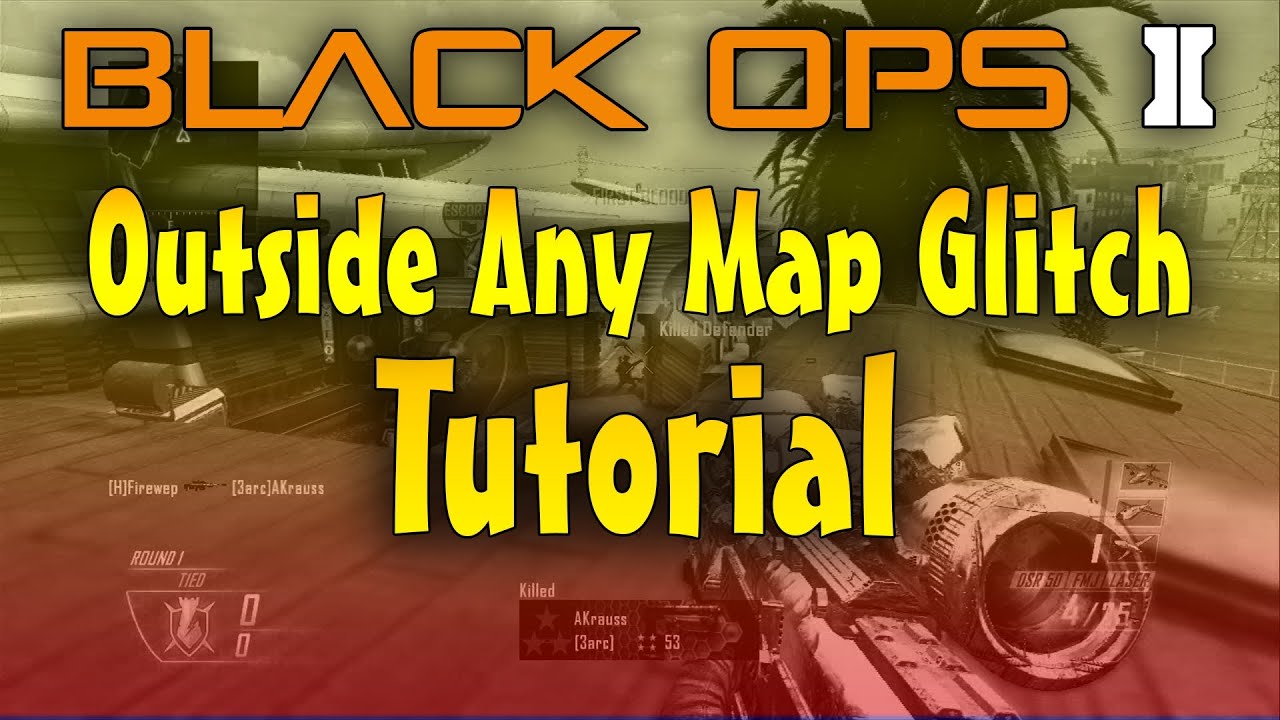 BO2: Out Of Map Trickshotting With Bots Tutorial -Solo Or With Friends