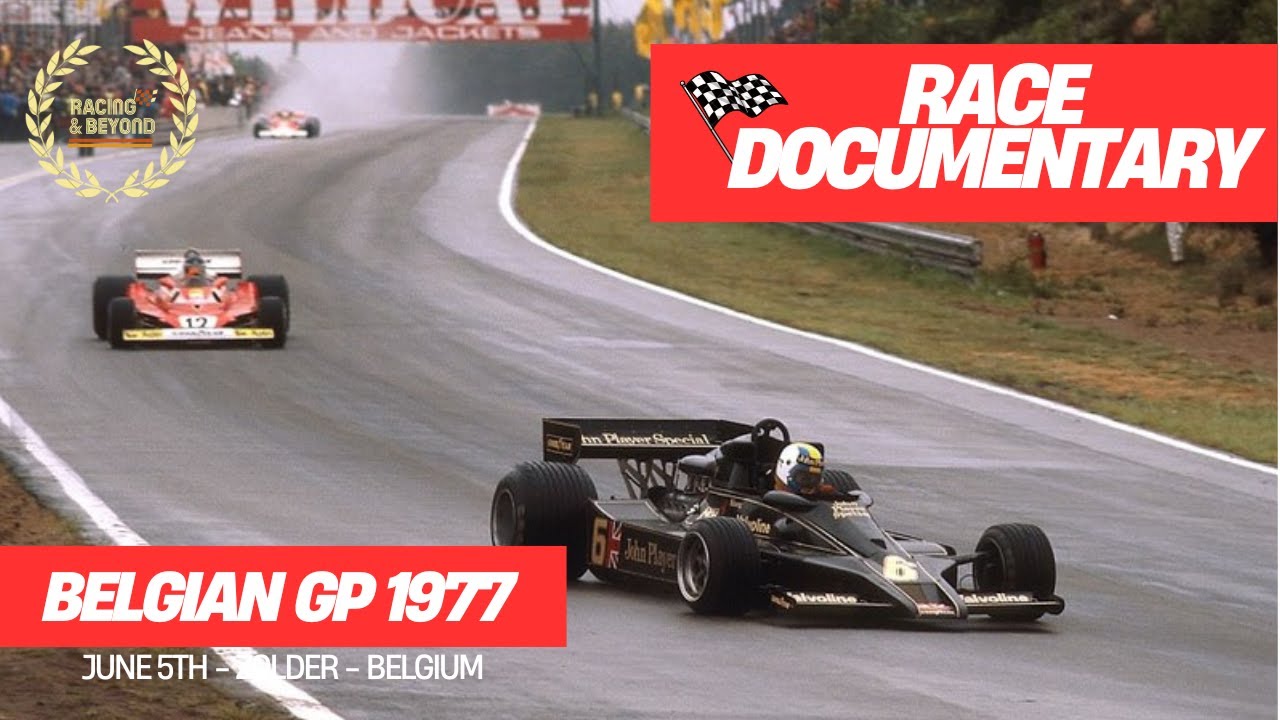 Formula 1 1977 Belgian GP - Race Documentary
