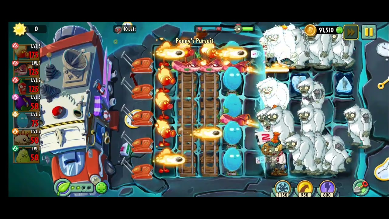Pvz 2 penny  persuit level 2
