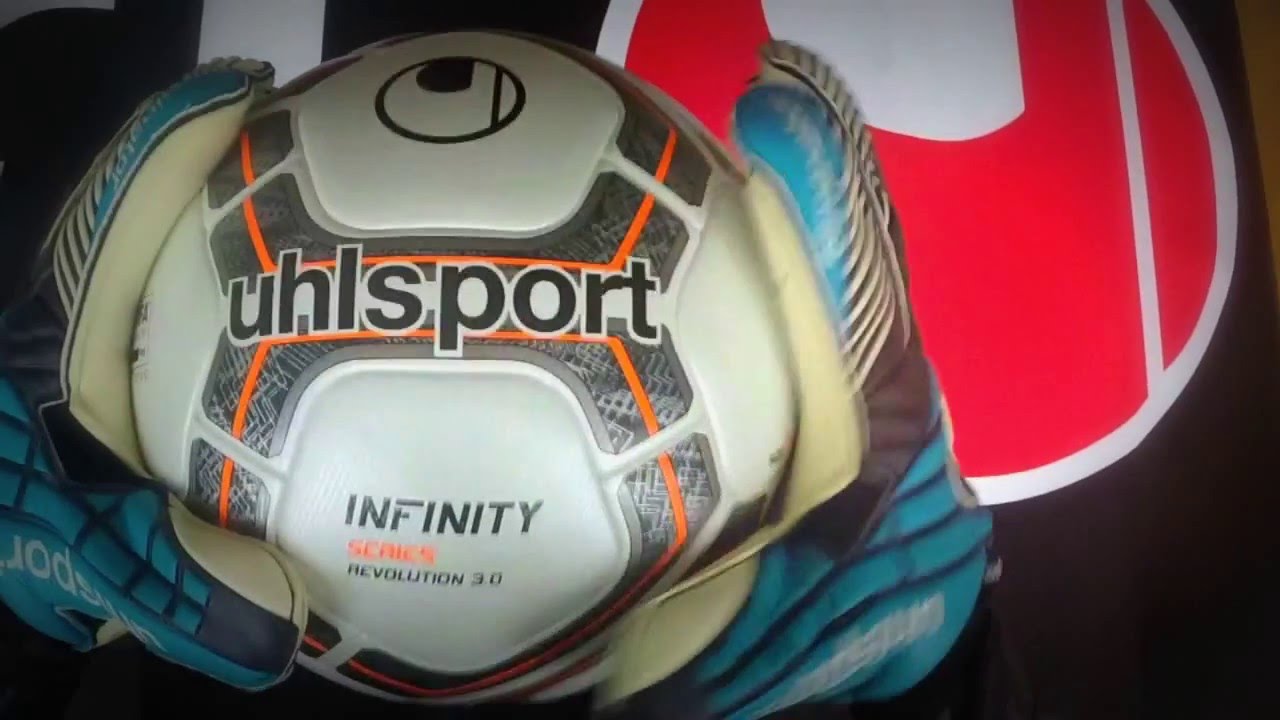 Uhlsport Eliminator Absolutgrip Rollfinger Goalkeeper Gloves Unboxing & On-Hands