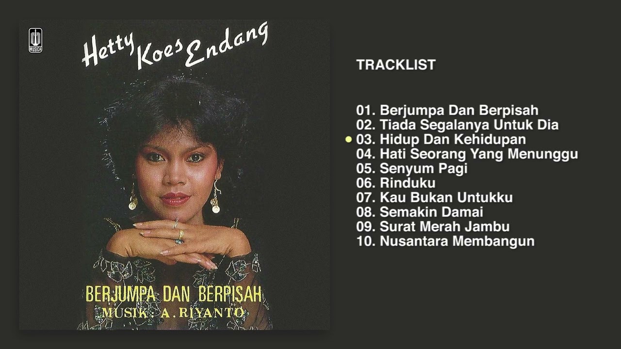 Hetty Koes Endang - Album Berjumpa Dan Berpisah | Audio HQ