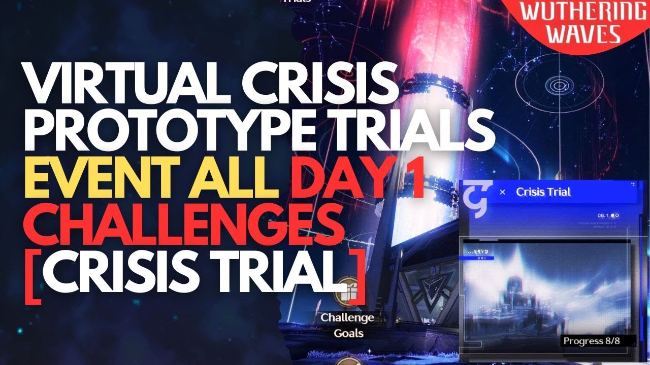 Virtual Crisis Frontier Trials Event ALL Day 1 Challenges Wuthering Waves