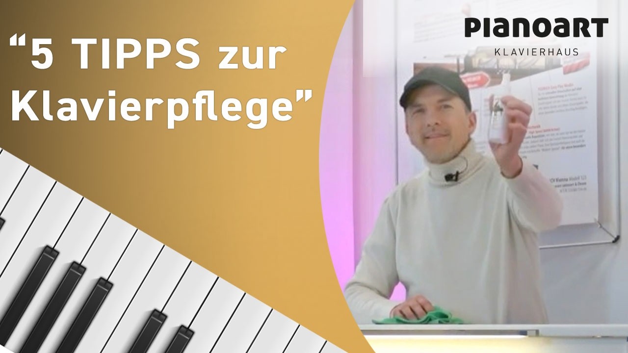 Klavierpflege leicht gemacht | 5 Tipps vom Klavierhaus Pianoart