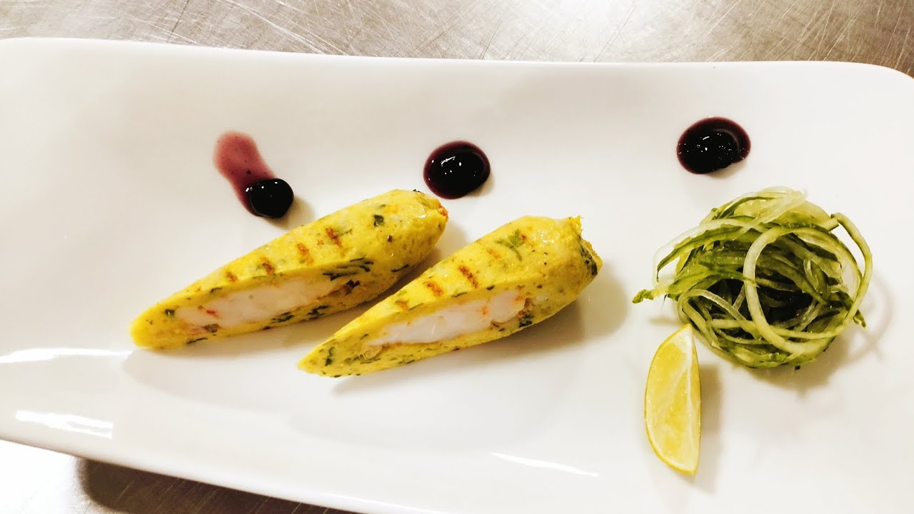 MINCED WRAPPED PRAWNS RECIPE, PRAWNS KEBAB, @sikandaralam17