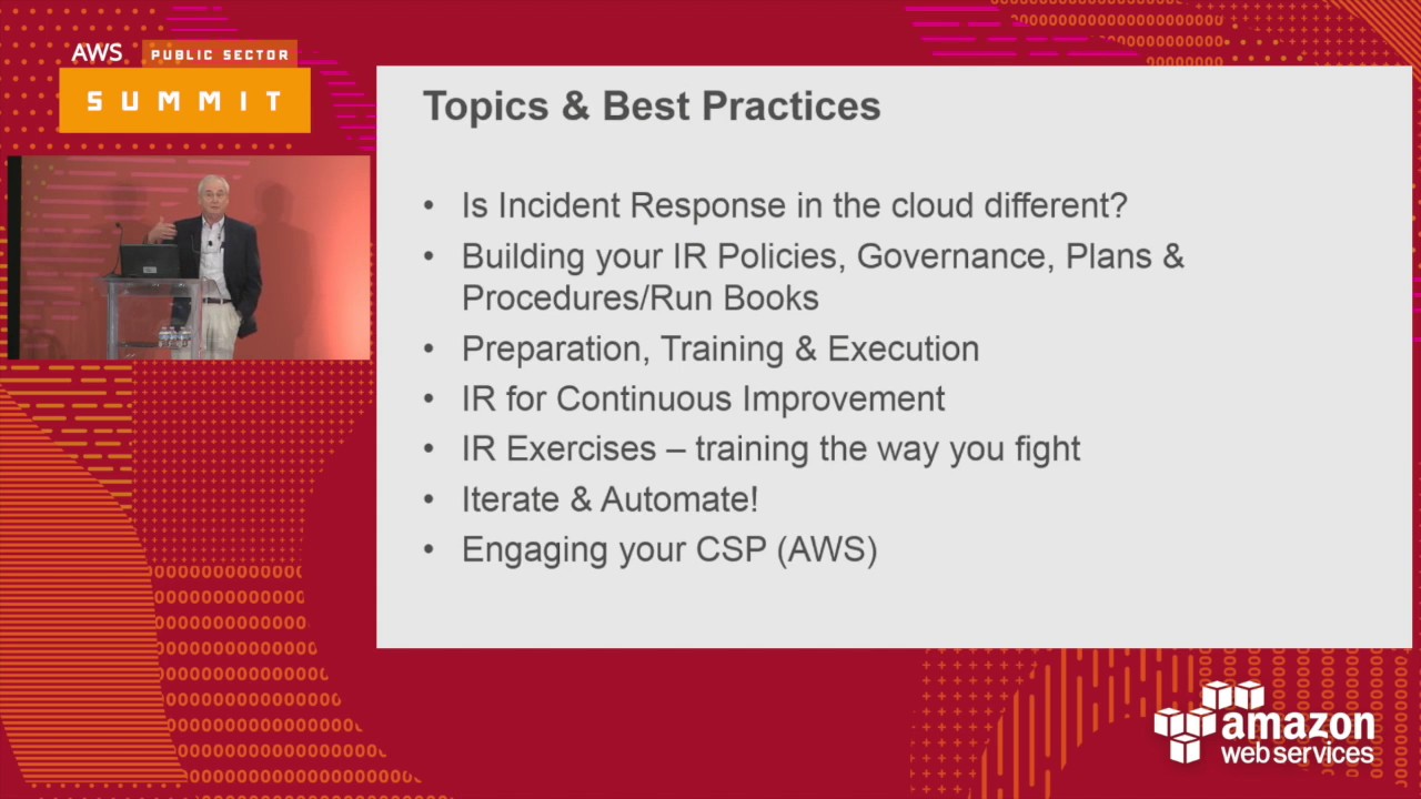 Incident Response in the Cloud (119678)