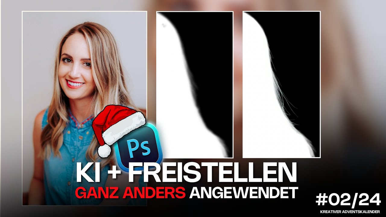 #02/24 - Freistellen mit KI in Photoshop: So rettest du Haare & Fell richtig!