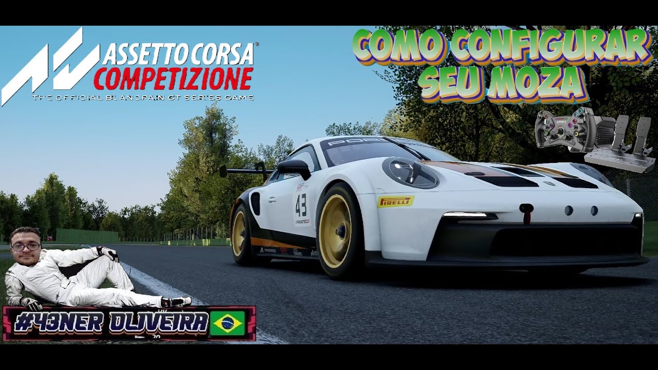 🔧 MOZA R3 Assetto Corsa Competizione: Como Configurar no JOGO e no PIT HOUSE