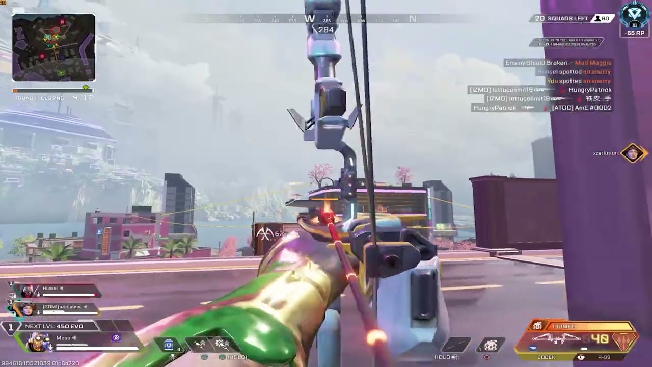 ไฮไลท์ใช้คอนโทรลเลอร์ของ Void Firebird【APEX LEGENDS】