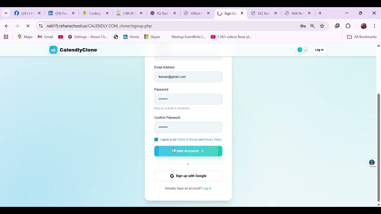 🎉🎯 Day 40: Calendly.com Clone (Functional) – COMPLETED! 🎯🎉