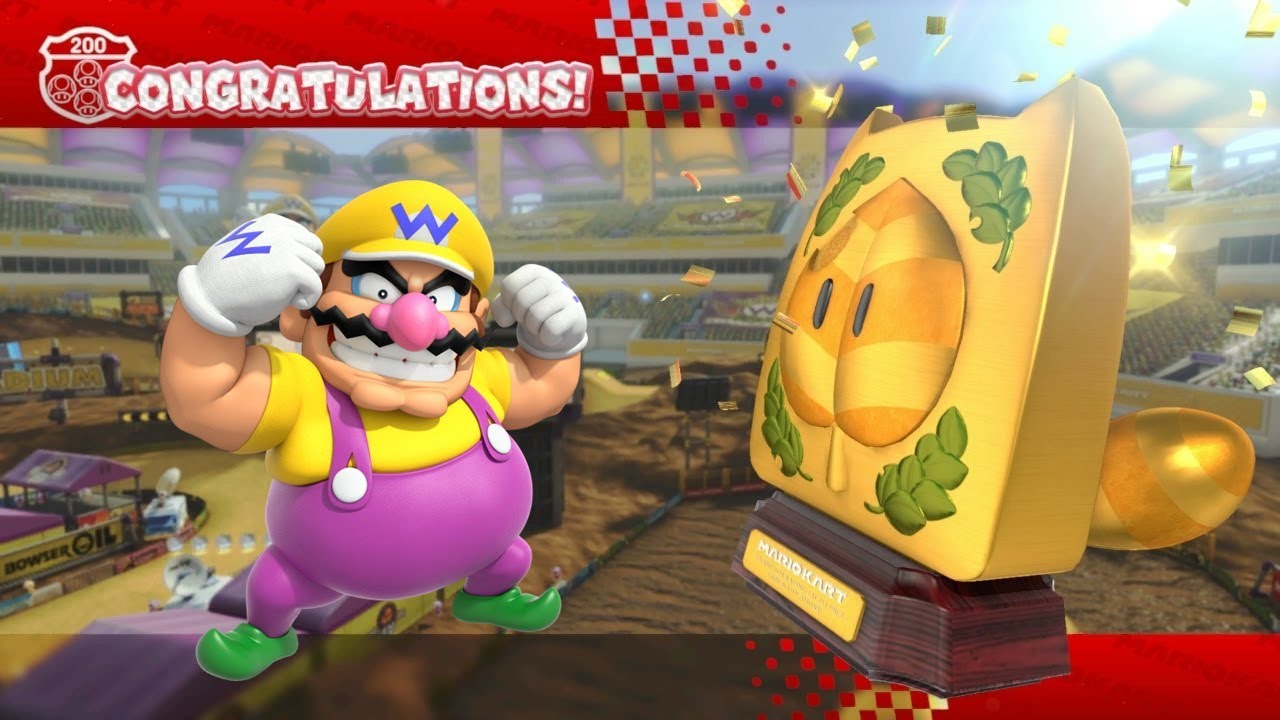 Mario Kart 8 | Copa Hoja 200cc | Wario