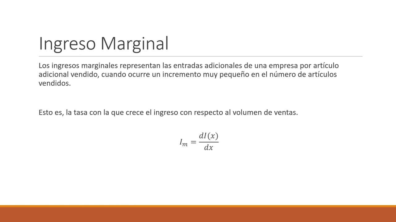 APLICACIONES DE LA DERIVADA EN ECONOMÍA Y ADMINISTRACIÓN PARTE 1