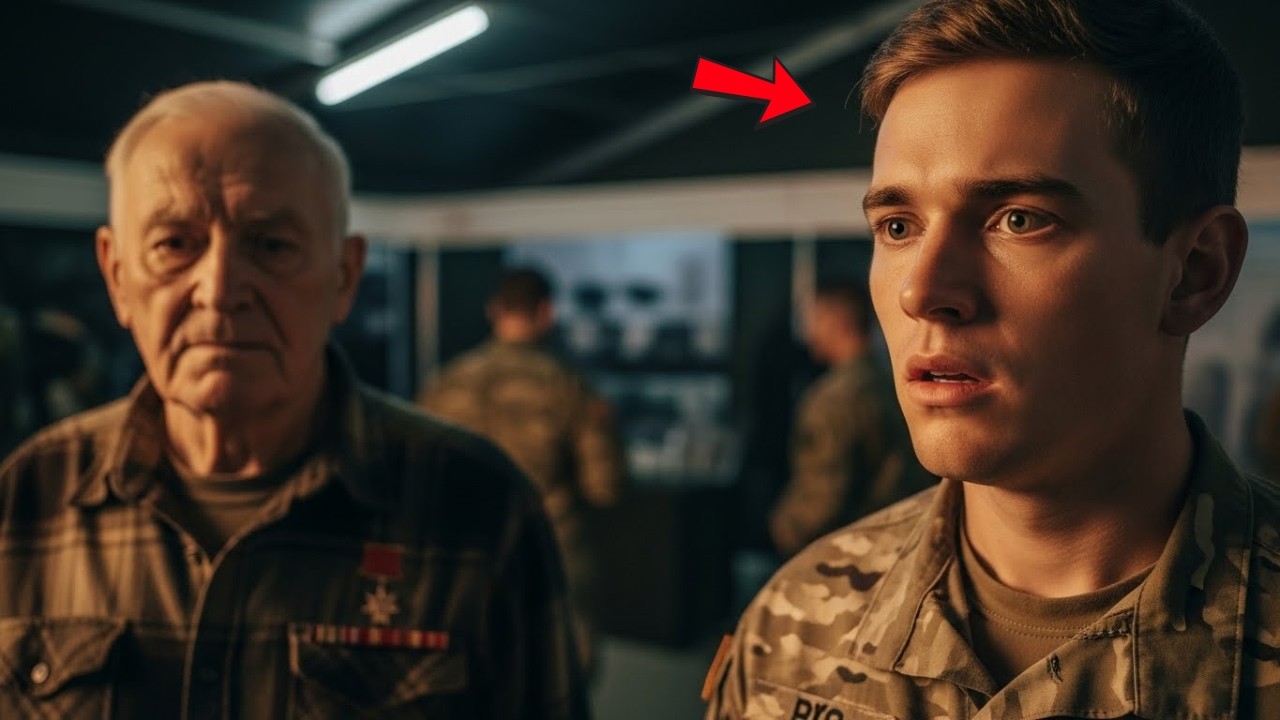US Marine asked for the old man’s rank — The room laughed… then froze