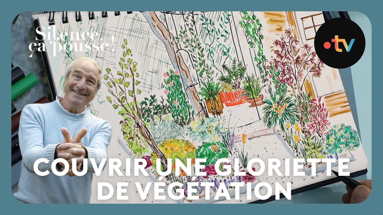 Pas de panique : Couvrir une gloriette de végétation - Silence, ça pousse ! 1er Mars 2025