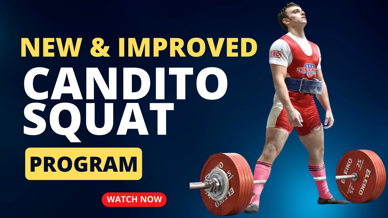 NEW & Improved Candito 9 Week Squat Program Review #powerlifting #candito #squat