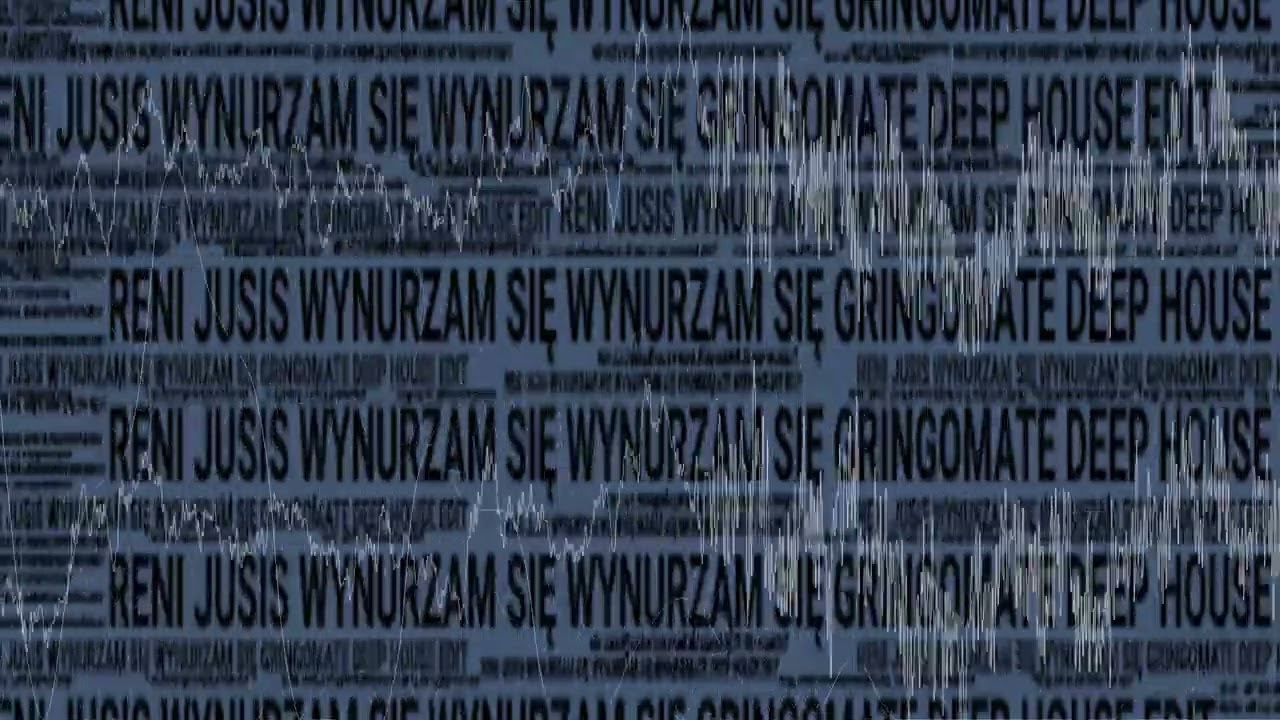 Reni Jusis - Wynurzam się (Deep House Edit by gringomate)