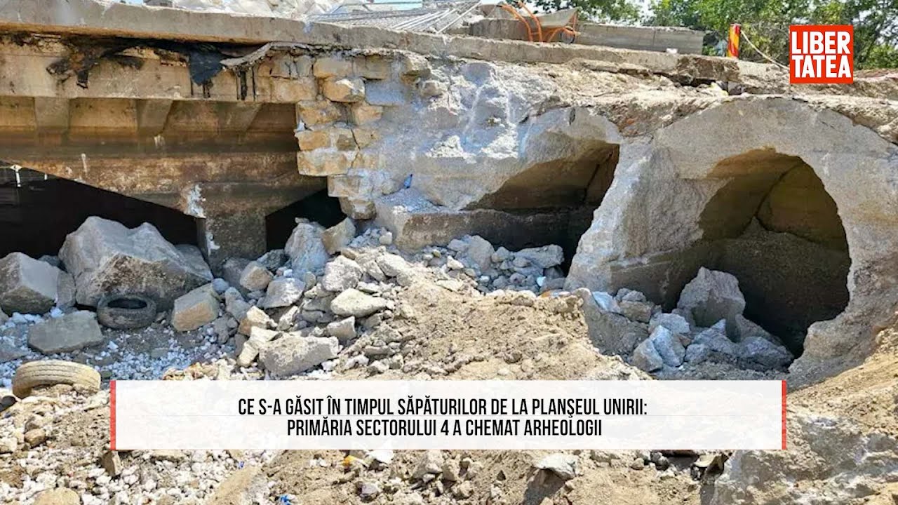 Ce s-a găsit &icirc;n timpul săpăturilor de la Planşeul Unirii: Primăria Sectorului 4 a ...|Libertatea